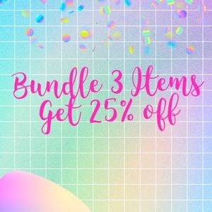 Bundle Discount🎉